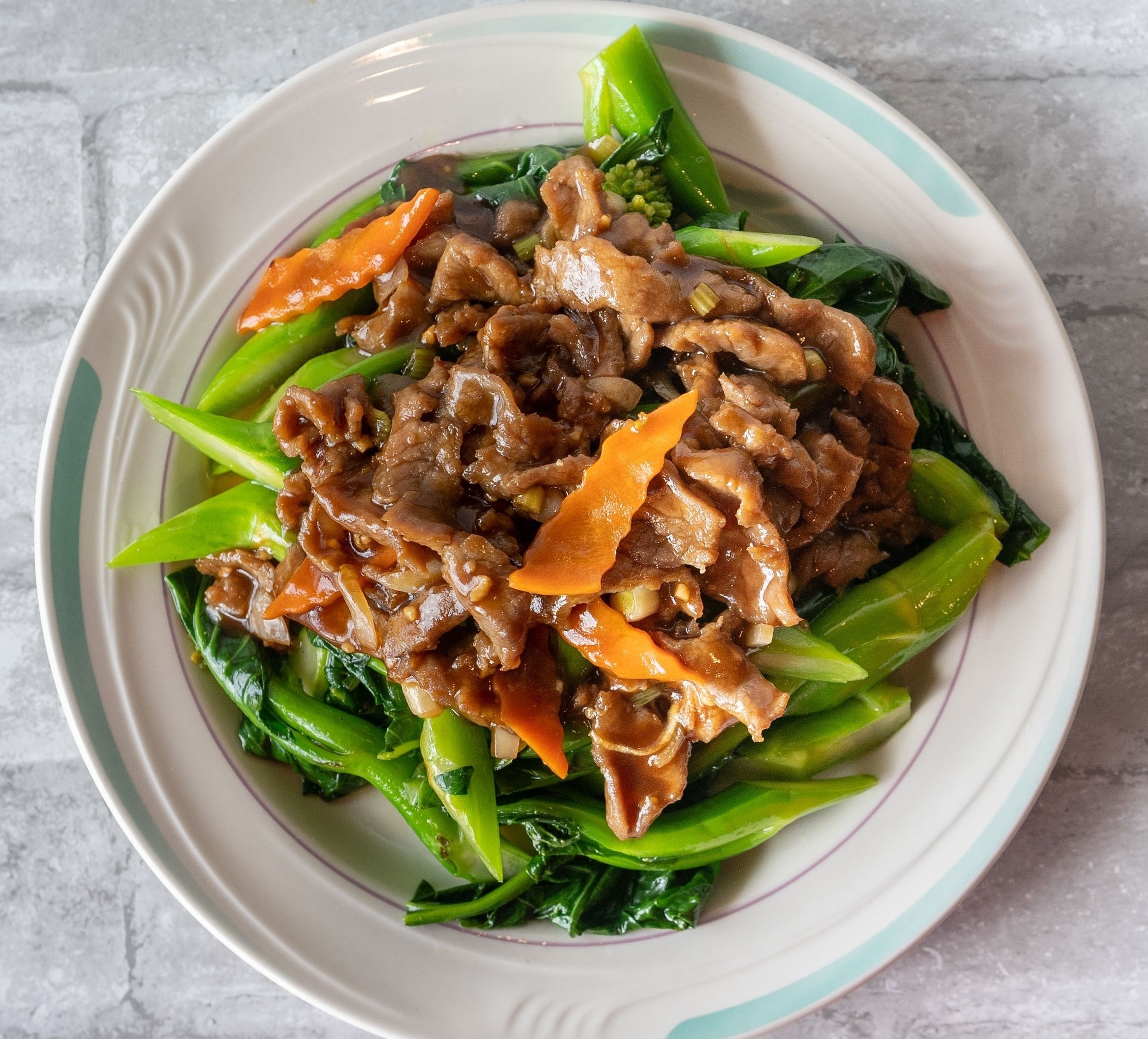 Beef with Chinese Broccoli